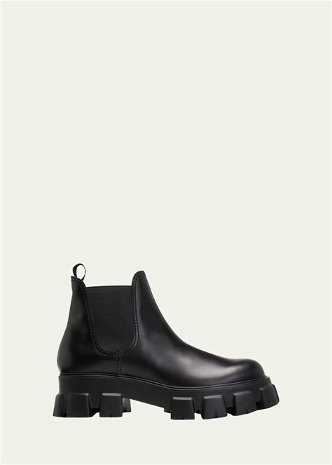 prada chelsea boots men's|prada monolith boots men's.